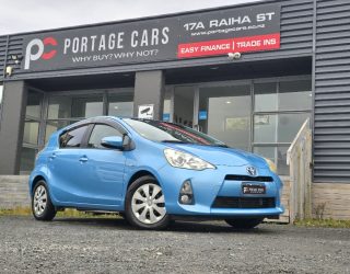 2012 Toyota Aqua S Model/ Low Kms / Push Button Start image 285077