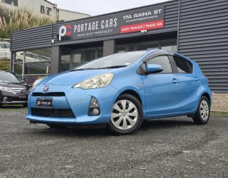 2012 Toyota Aqua S Model/ Low Kms / Push Button Start image 285080