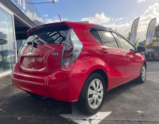 2013 Toyota Aqua S Model, Push Start, Low KMS image 287890