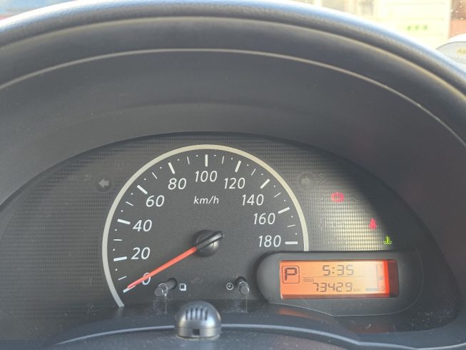 2016 Nissan March S Model Reverse Camera image 287807