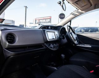 2015 Toyota Vitz F Model, Low KMS, Body kit I stop Wheel mags image 289018