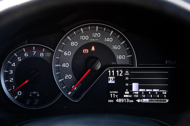 2015 Toyota Vitz F Model, Low KMS, Body kit I stop Wheel mags image 289012