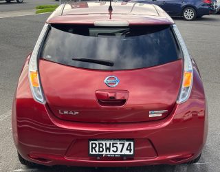 2014 Nissan Leaf X Model, Low KMS ZERO EMISSION image 287401