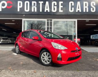 2013 Toyota Aqua S Model, Push Start, Low KMS image 287887