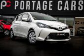 2014 Toyota Vitz F Model, Push Start, I stop Low KMs image 296043