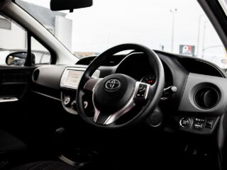 2014 Toyota Vitz F Model, Push Start, I stop Low KMs image 296054