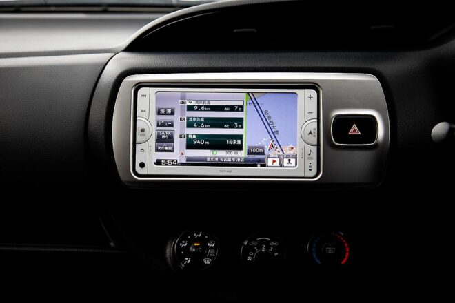 2014 Toyota Vitz F Model, Push Start, I stop Low KMs image 296056